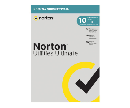 Program antywirusowy NortonLifeLock Utilities Ultimate 10st. (12m.) ESD